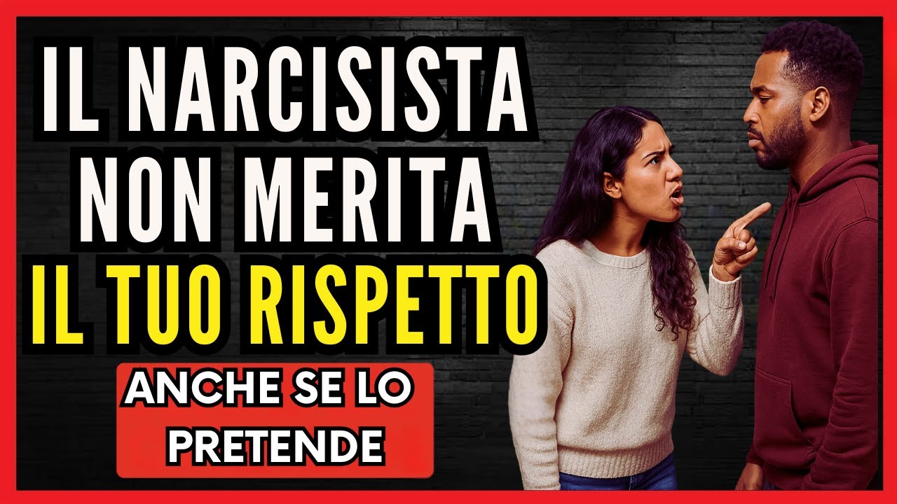 🔴 Perché il Narcisista NON Merita il tuo RISPETTO (anche se lo PRETENDE) 💥