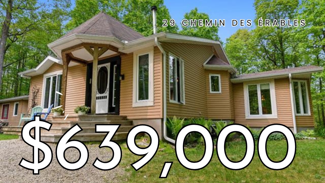 Inside An Amazing $639,000 Chelsea, Quebec Country Home