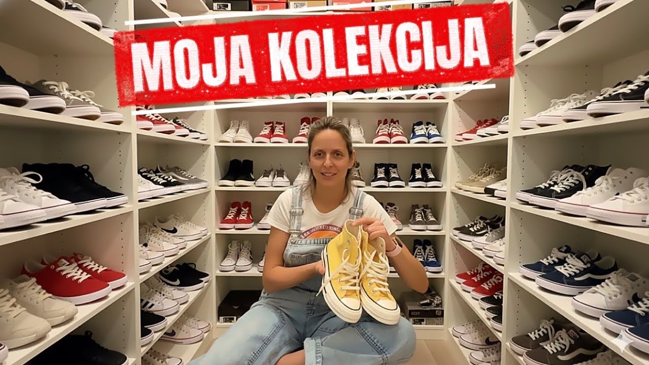 Moja SKROMNA KOLEKCIJA Patika👟!!!Nemam 50 Pari Ali Ove Što Imam Stvarno Volim❤️🥰!!!#zivotprekobare 
