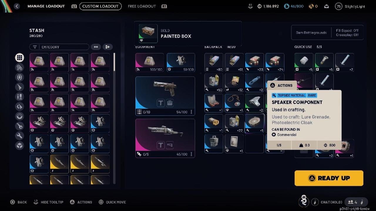 Looting the Queen to take it all