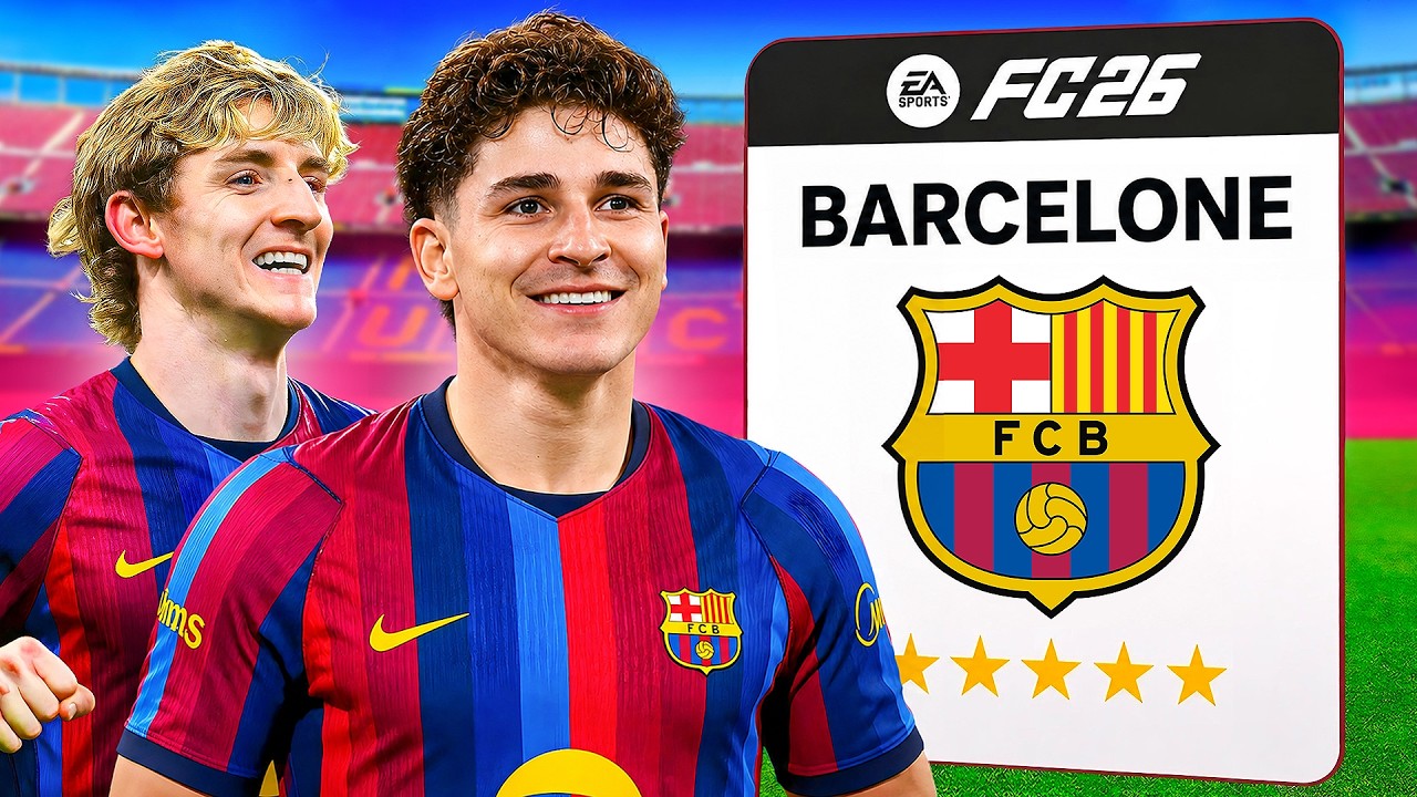 Je reconstruis le FC BARCELONE pour la saison 2026/2027 !