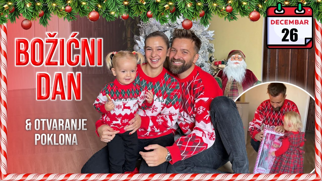 VLOGMAS dan 26- Slavimo Božić j otvaramo poklone 🎁