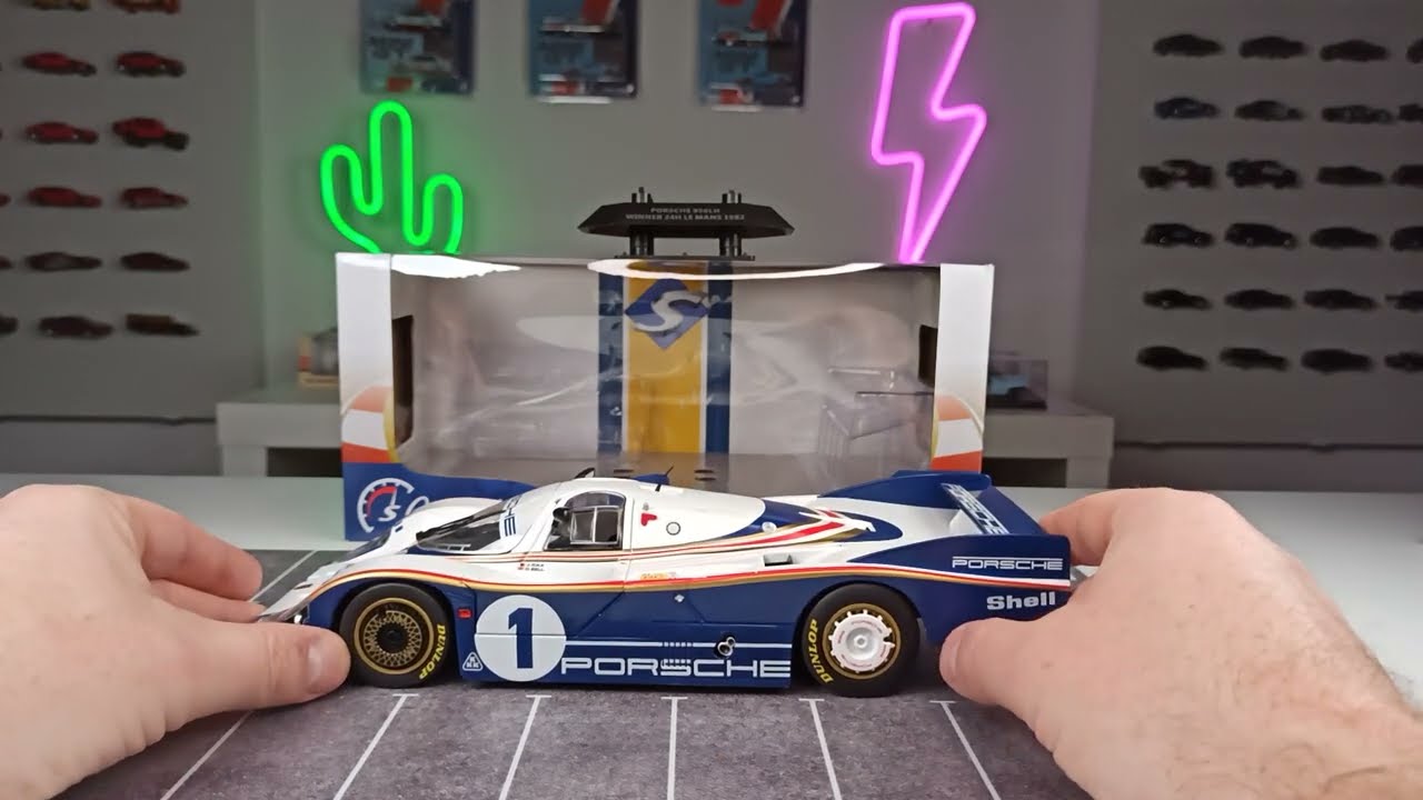 Review: Solido Porsche 956 LH #1 Le Mans Winner 1982 (1/18 Scale) | Jackie Ickx & Derek Bell