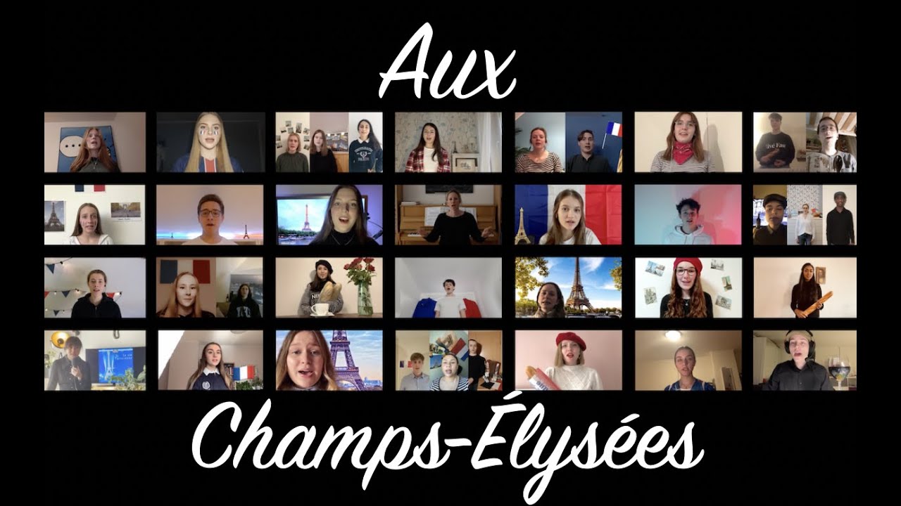 Aux Champs-Élysées | Schulchor FSM | Projektkurs Musik 2021