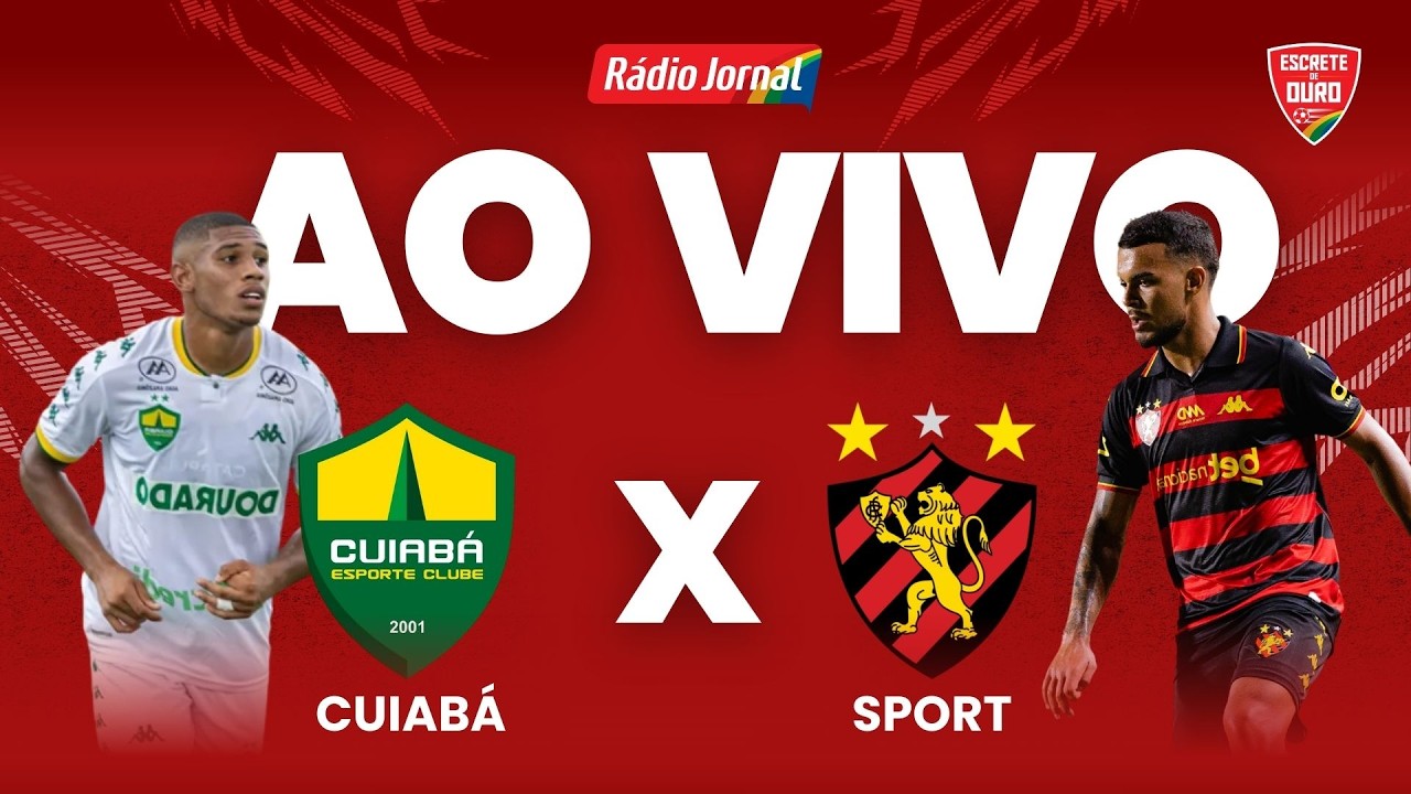 CUIAB&Aacute; X SPORT &mdash; AO VIVO | S&Eacute;RIE B DO CAMPEONATO BRASILEIRO (21.03.26)