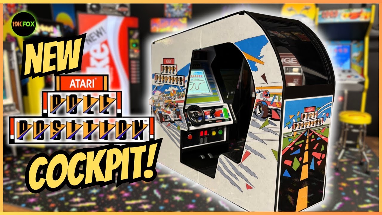New MyArcade Pole Position Cockpit Kit Is SICK!
