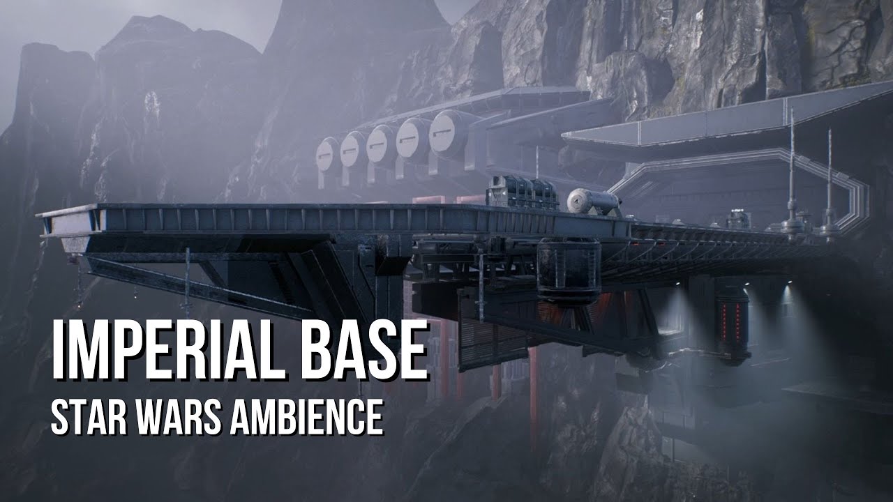 Imperial Headquarters | Star Wars Ambience | Strong Winds, Scanner Droids, TIEs