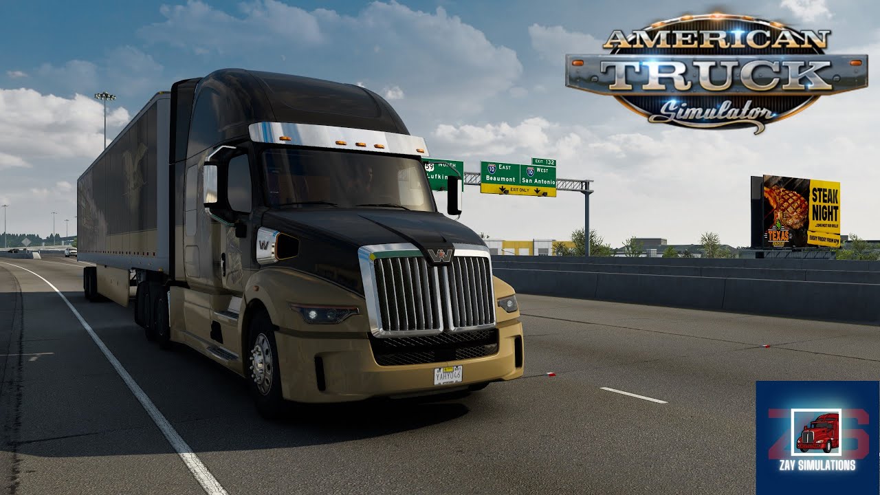 ATS 1.46 | FIRST LOOK | Trucking To Dallas TEXAS | Texas DLC Release