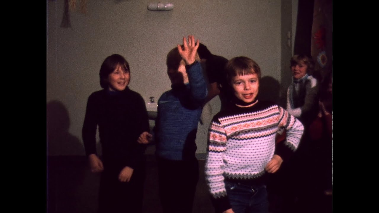 Film fra alle klassene på Kiberg skole i 1978