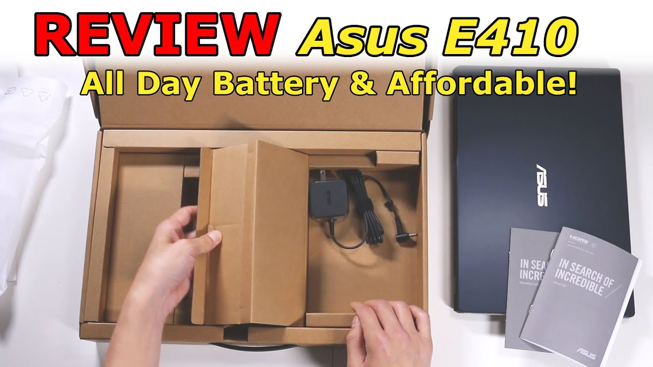 Легкий, доступный ноутбук с аккумулятором на весь день — обзор Asus E410M