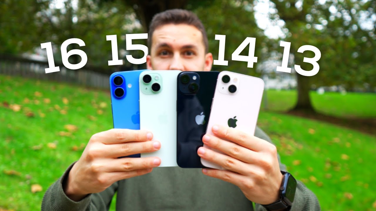 iPhone 16 vs 15 vs 14 vs 13 🆚 &iquest;Cu&aacute;l VALE M&Aacute;S la pena?