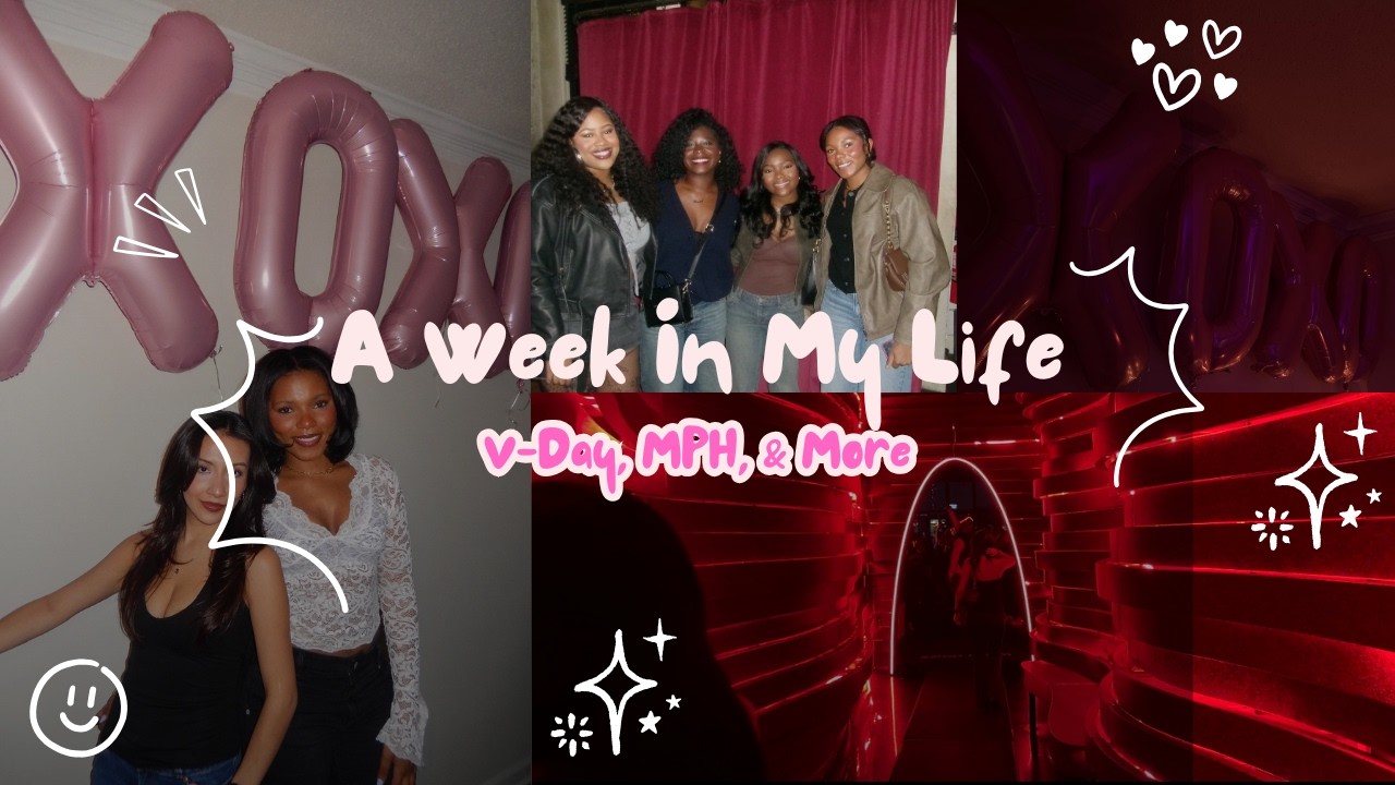 Weekly Vlog (Galentine's, MPH School, Networking Night, & More)