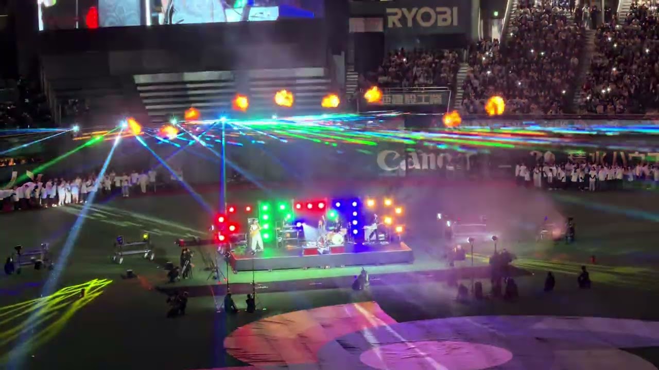 2026/03/10 WBC 日本vsチェコ B'z 稲葉さんライブ『タッチ』 ①iPhone17Pro版