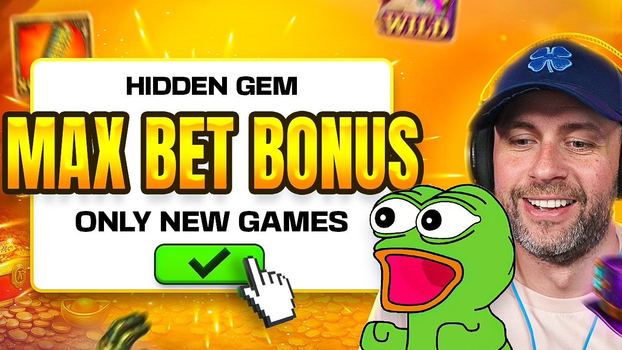 WE FOUND a HIDDEN GEM & GOT OURSELF a MAX BET BONUS!!