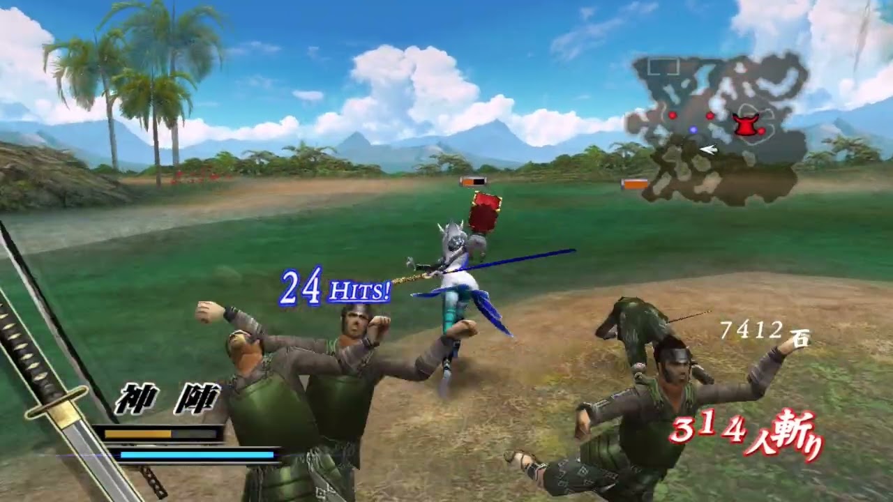 （PS3）戦国BASARA　HDVer 　天下統一　上杉謙信　ステージ６　最南端平定戦