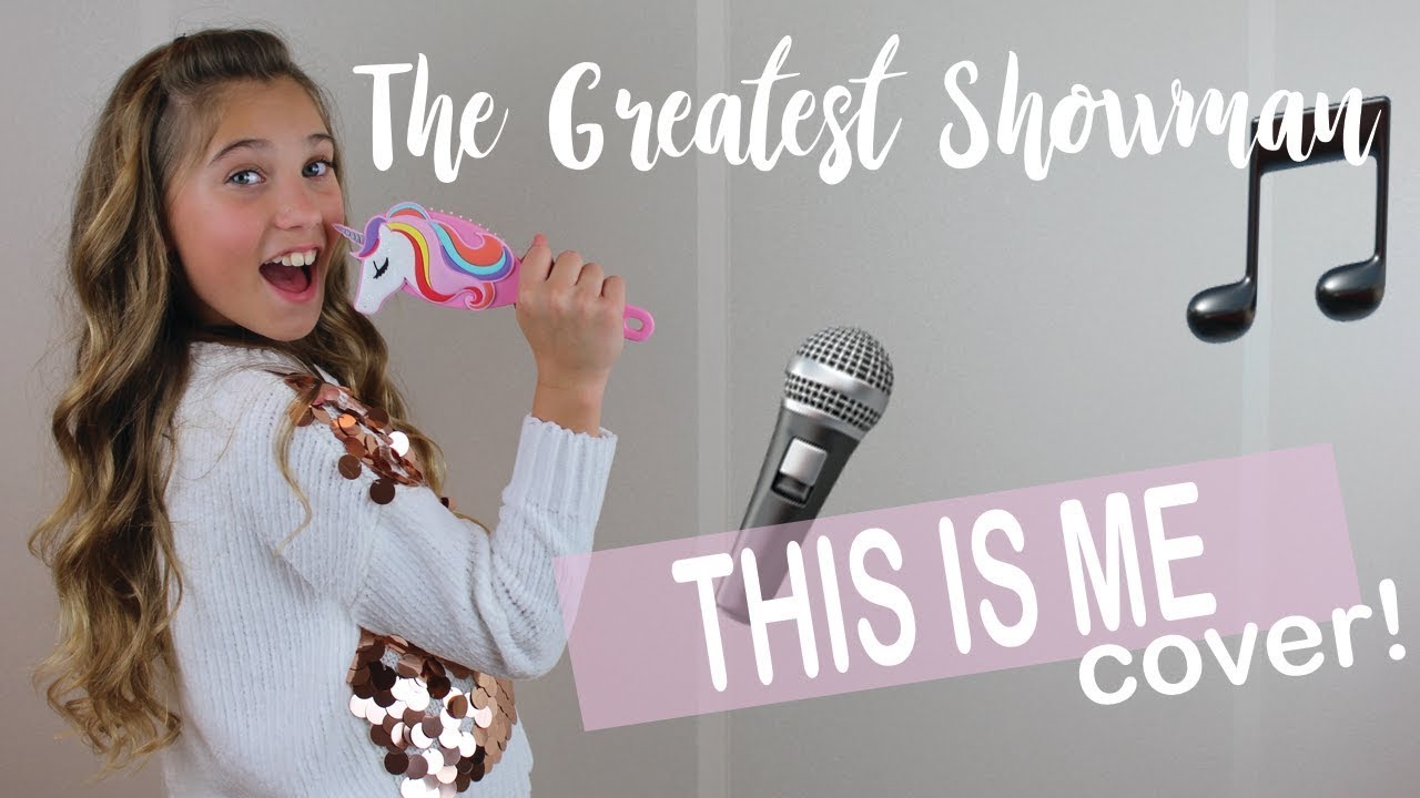 SINGING THIS IS ME (The Greatest Showman!) | Rosie McClelland