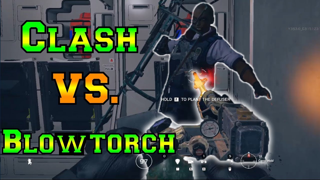 Maverick's Blowtorch vs. Clash! - Rainbow Six Siege