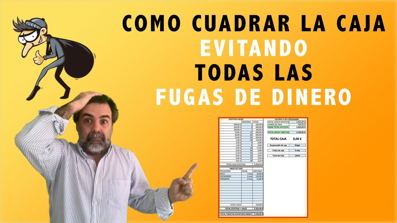 Cómo hacer un cuadre de caja correcto y evitar que el dinero se pierda por el camino