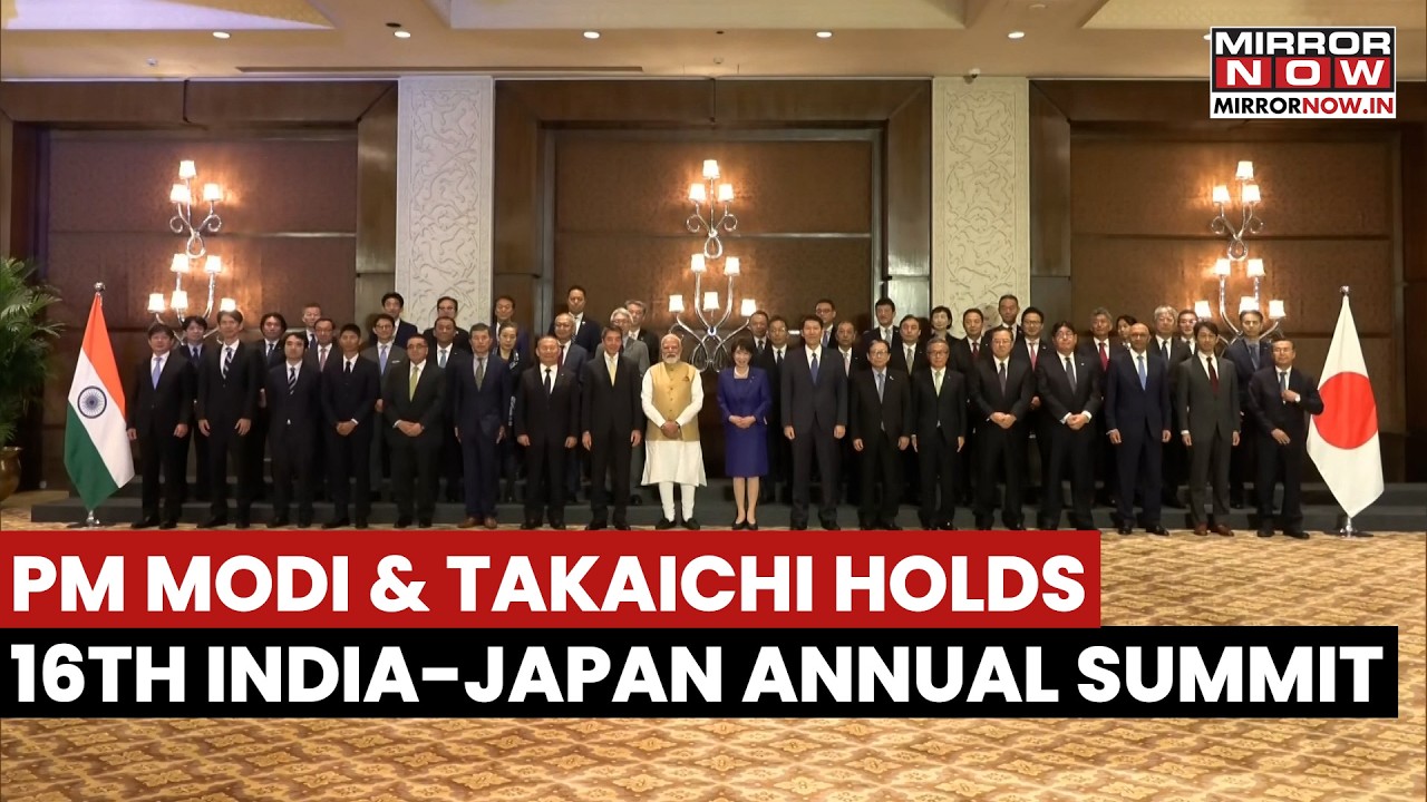 PM MODI-TAKAICHI MEGA SUMMIT! India & Japan Seal Bold New Vision for Strategic Partnership