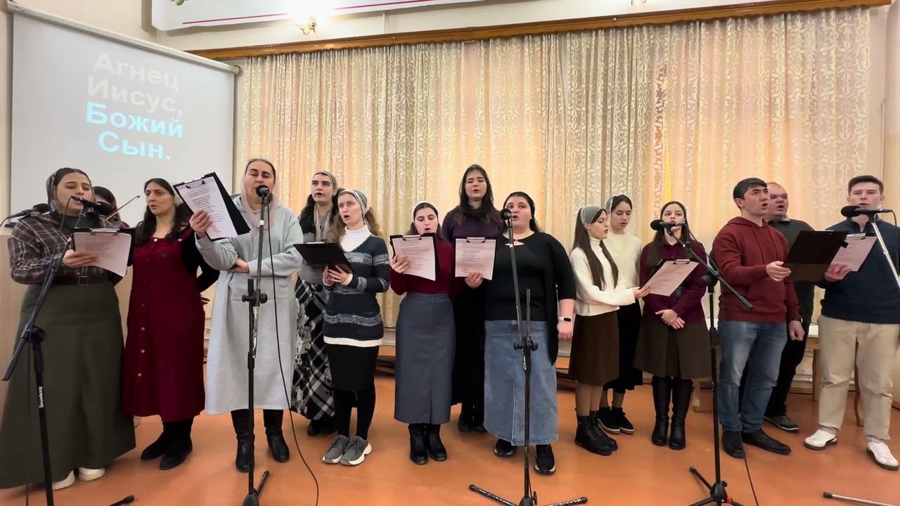 Слава Иисусу Слава . ХВЕ Звезда на Востоке . Баку