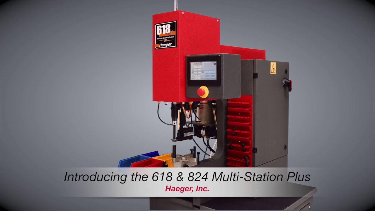 Haeger's 618 & 824 Multi-Station Plus