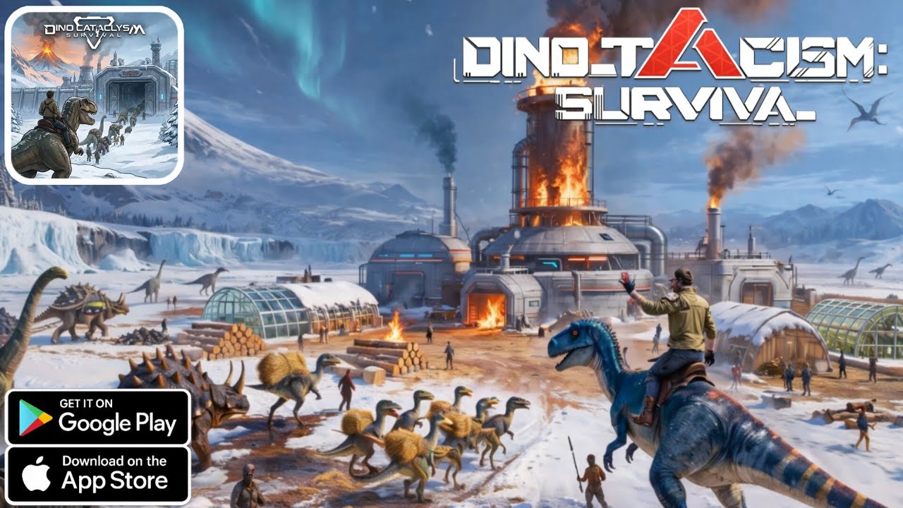 🦕 Dino Cataclysm: Survival (Early Access) | Saving Dinosaurs from Extinction! 🌋🌍