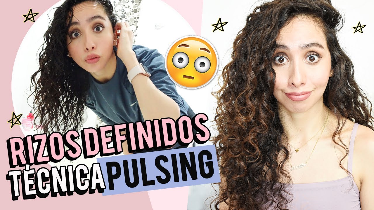 DEFINE TUS RIZOS CON LA TÉCNICA PULSING & WET PLOPPING 💥  attalia dasbel