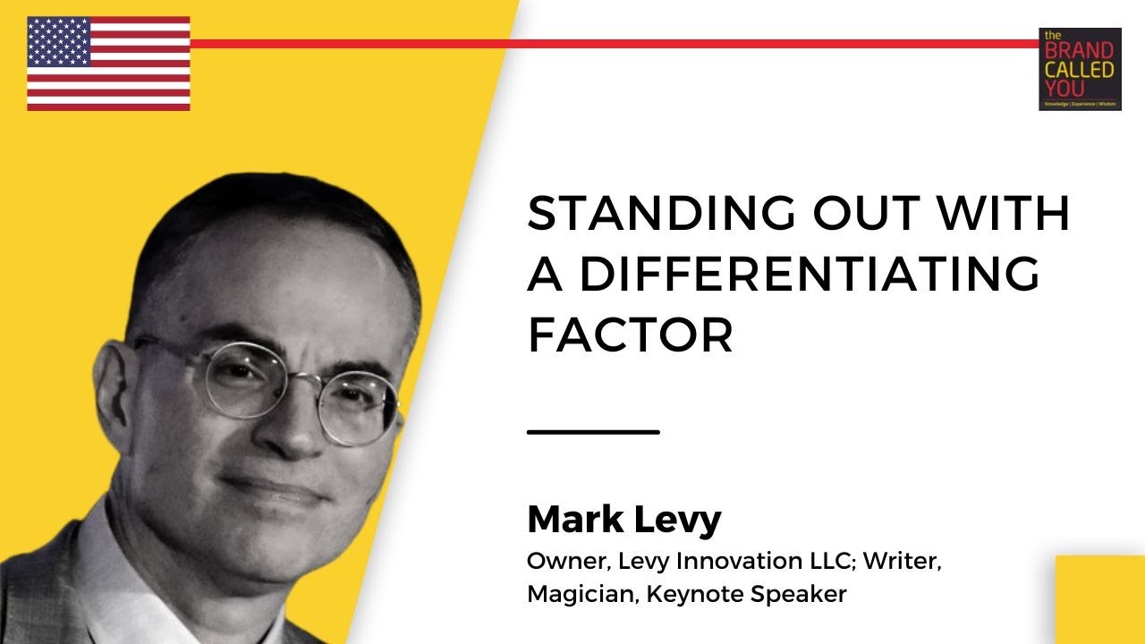 How to Craft a Differentiating Strategy? | Mark Levy | TBCY