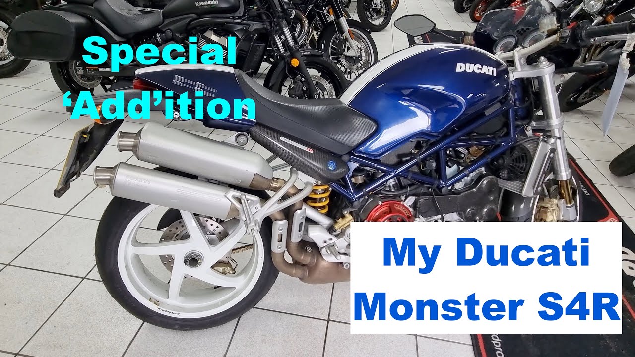 The Ducati S4R - my new garage addition