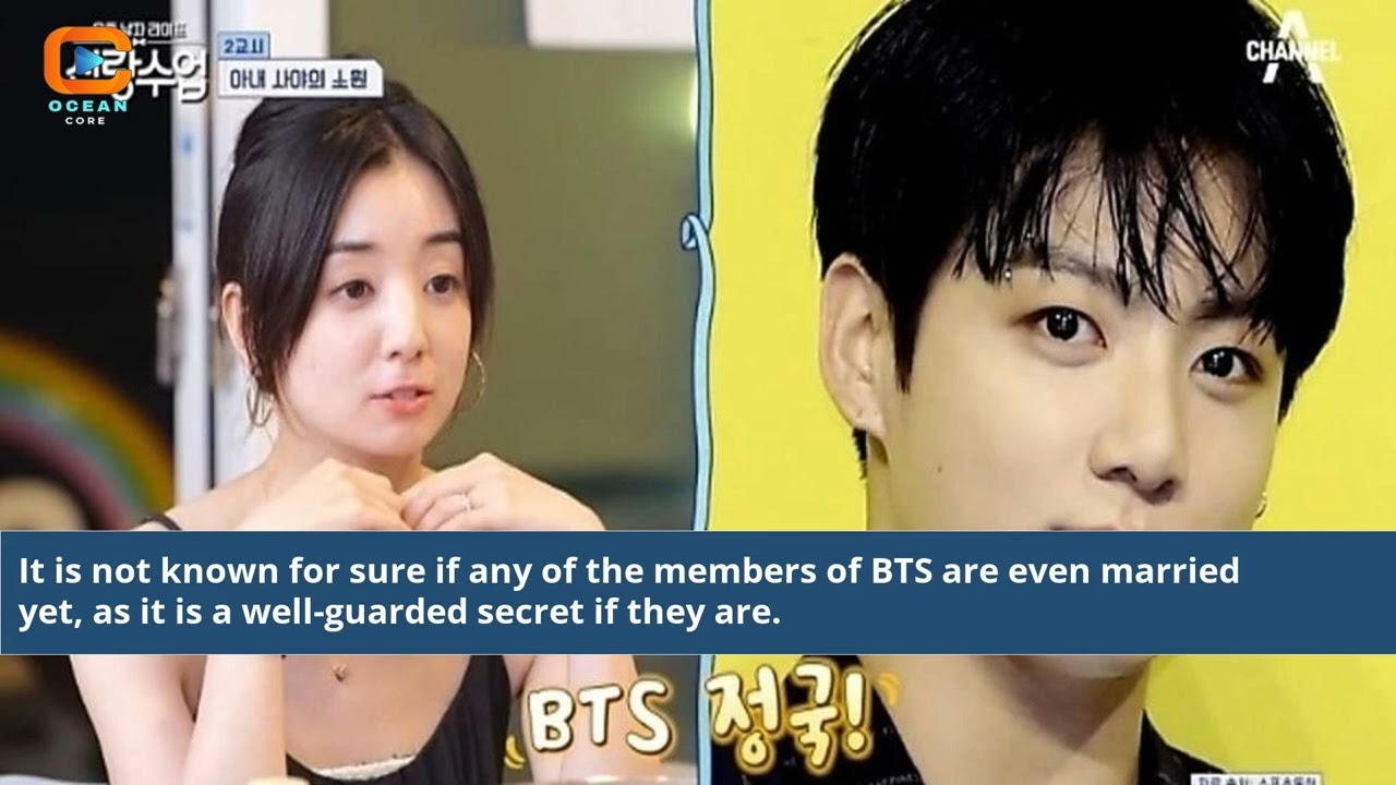 Is Anyone Married In Bts