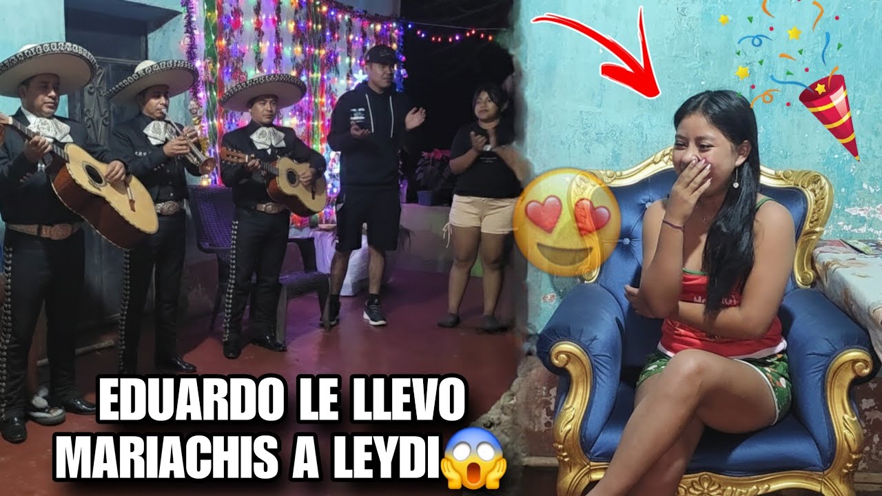 EDUARDO Le Llevo Serenata A LEYDI De Madrugada Por Su Cumpleaños🥳Cambio A BERLIN Por LEYDI😱