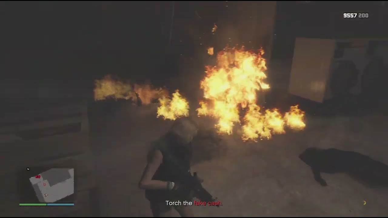 GTA V Online PS5 - Money Laundering | Torching Rival Operation’s Fake Cash! Earning $ 35,000! 🔥💵