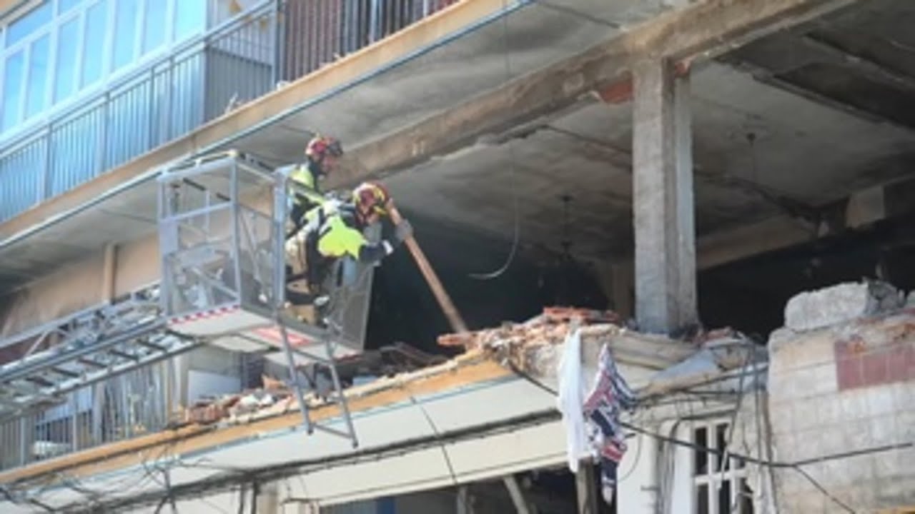 Una mujer muerta y 11 heridos en una explosión en un edificio en Valladolid