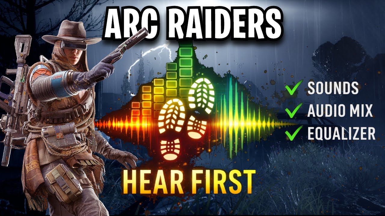 Лучшие настройки звука для Arc Raiders! (Шаги + Чёткость)