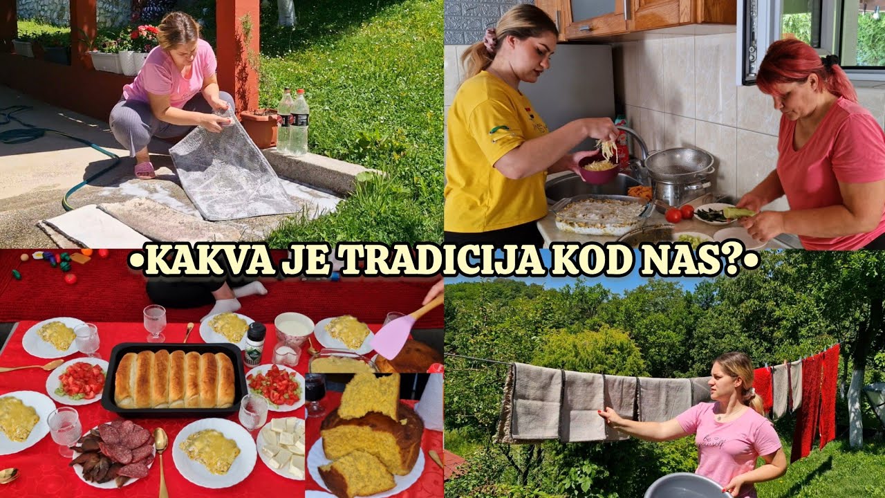 Peremo tepihe pred bajram | Spremamo večeru za goste i domaći sok✨️