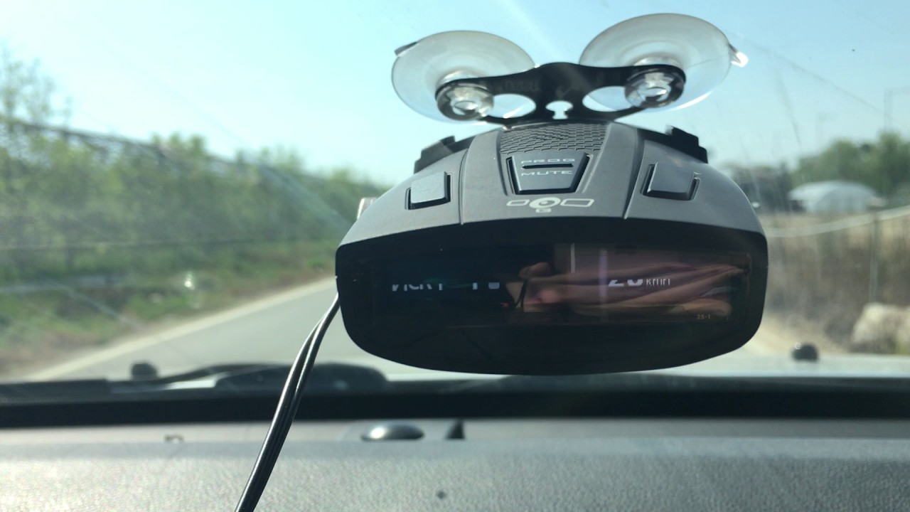 Street Storm STR-9540BT и радара искра-1Д, сработка с дистанции 2 км