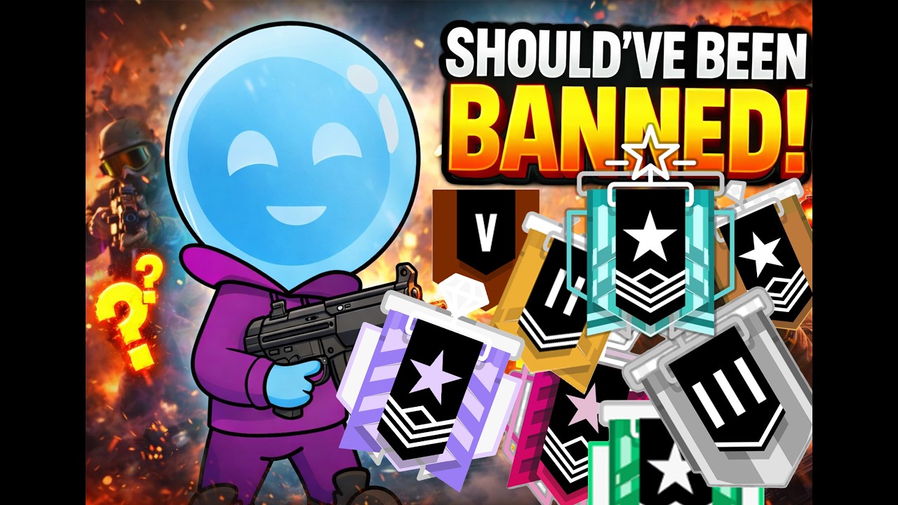 I Should’ve Been Banned for These Siege Plays… (Rainbow Six Siege Funny Moments) | BAPTSIE
