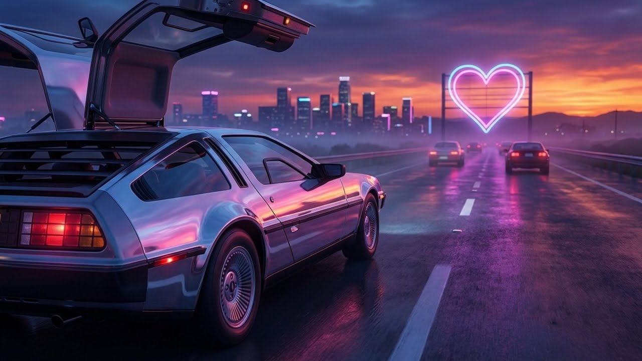 Retroverse &ndash; Passing Lights | Emotional Synthwave Anthem | 80s Night Drive