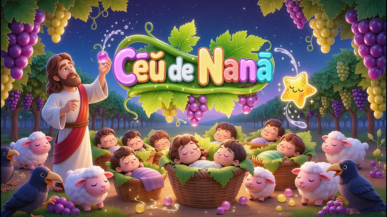 🌟 Cânticos de Ninar do Senhor Jesus 🤍 para relaxar e descansar em Deus | Louvor para Dormir em Paz 😴