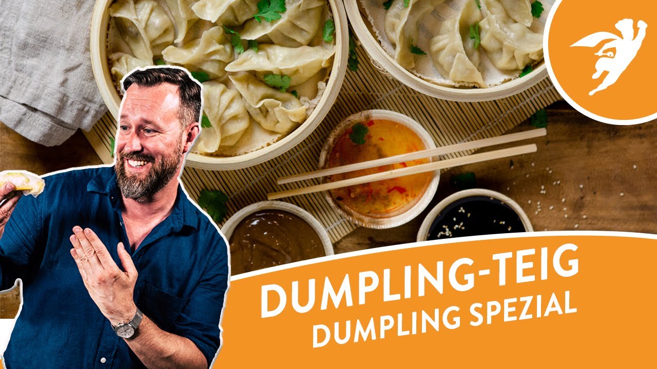 DUMPLING TEIG selber machen| Teig für asiatische Teigtaschen | Gyoza | Dim Sum