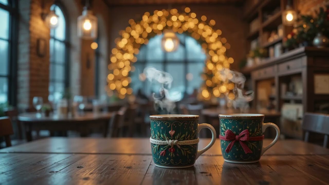 Relaxing January Jazz 🌲 Happy Coffee Jazz Music & Smooth Bossa Nova Piano for Upbeat Mood