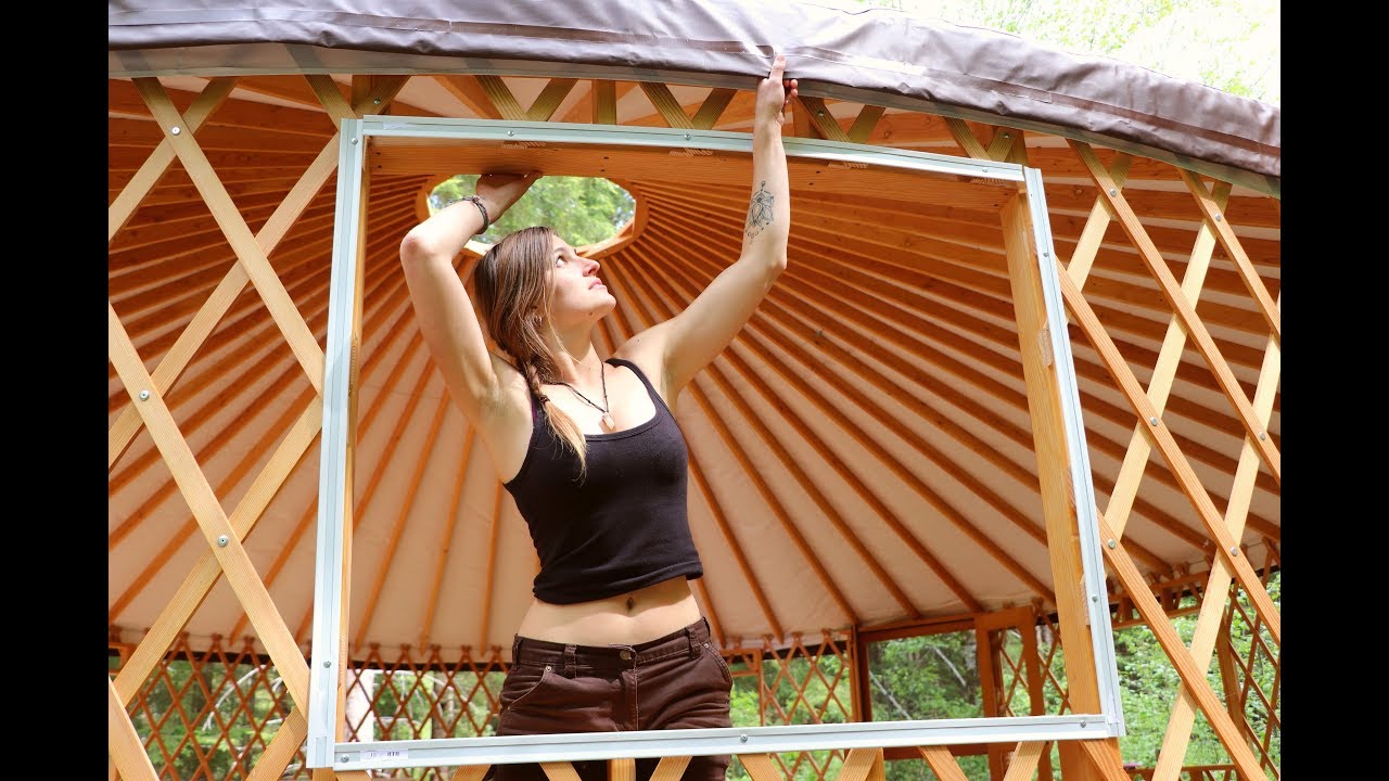 HOW TO BUILD A YURT | Alone Off Grid - Ep.19
