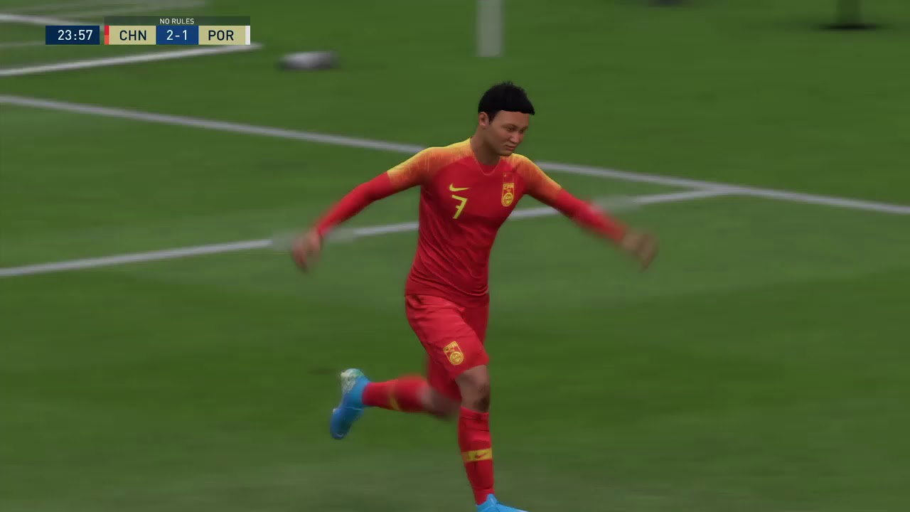 FIFA20 解说世界杯决赛 中国vs葡萄牙 无规则