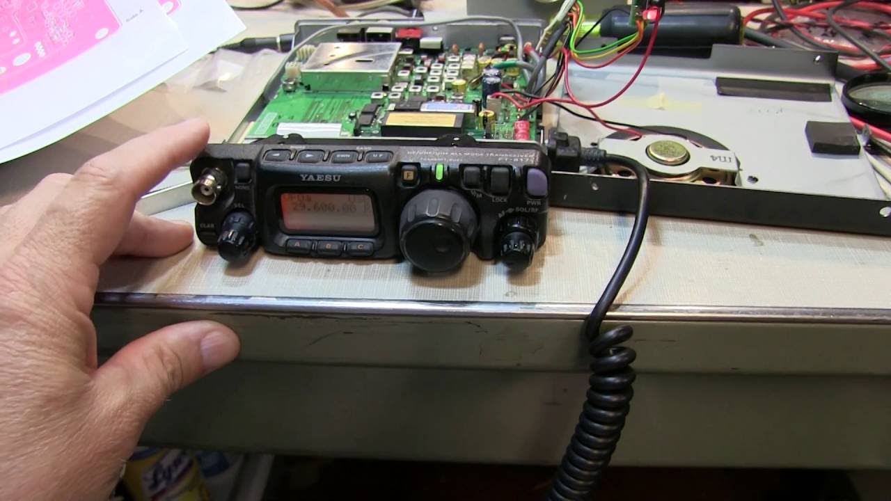 #240: Repair of Yaesu FT-817 with SSB CW AM Transmit Problem | QRP Rig