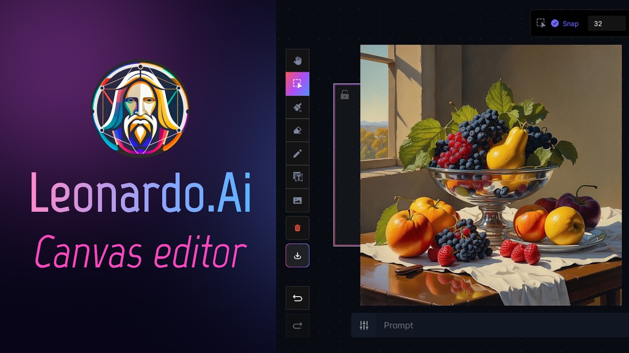 Leonardo AI Canvas Editor как пользоваться
