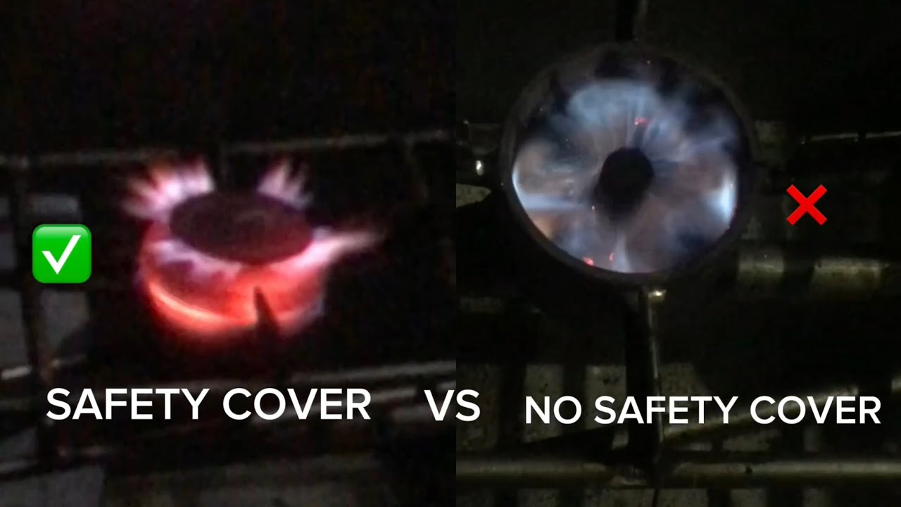 Use oil kalan.kalan de mantika/safety cover vs no safety cover @gbf mix vlogs