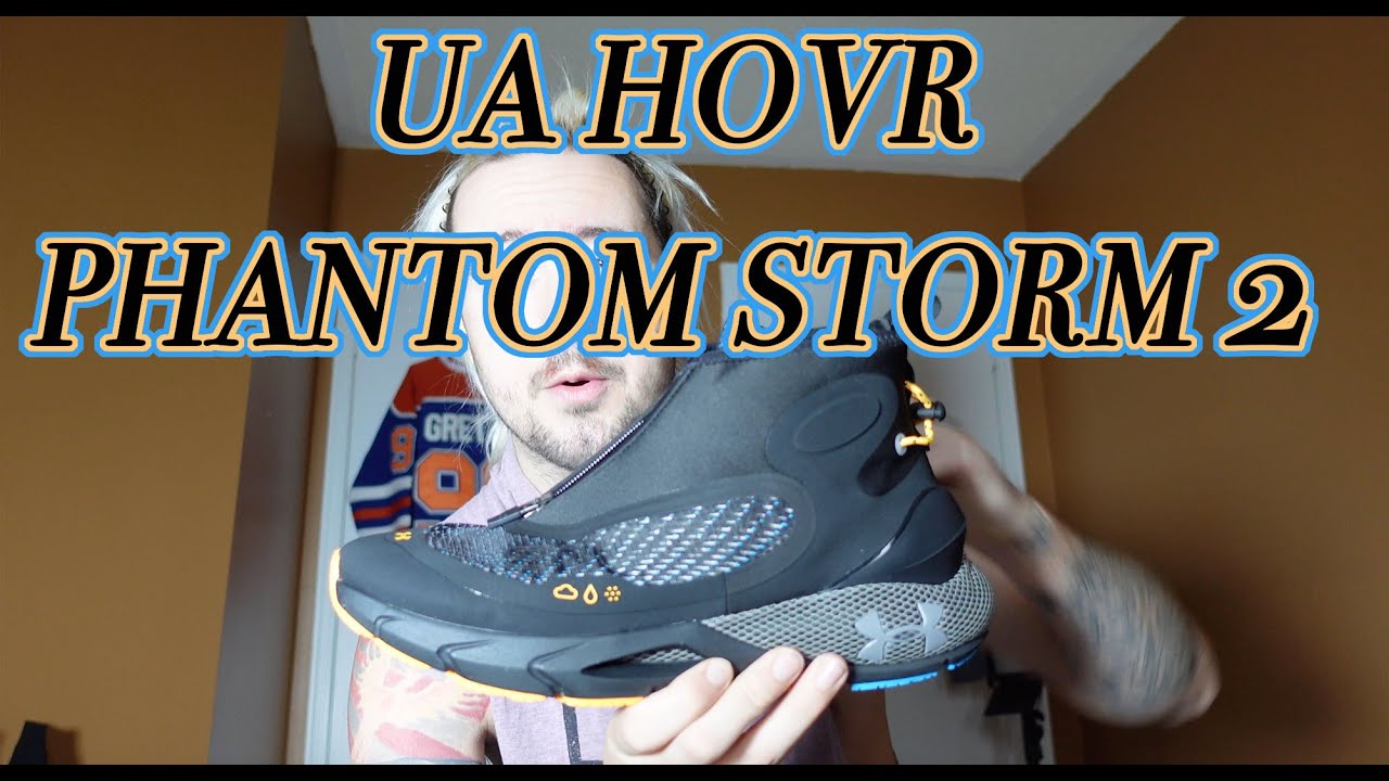 UA HOVR Phantom Storm 2. Under armour tactical, teachwear, waterproof Sneaker review.