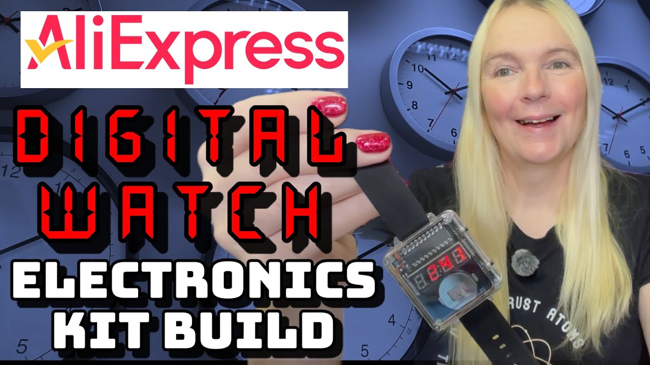 Набор для пайки электроники AliExpress — соберите свои собственные цифровые часы!
