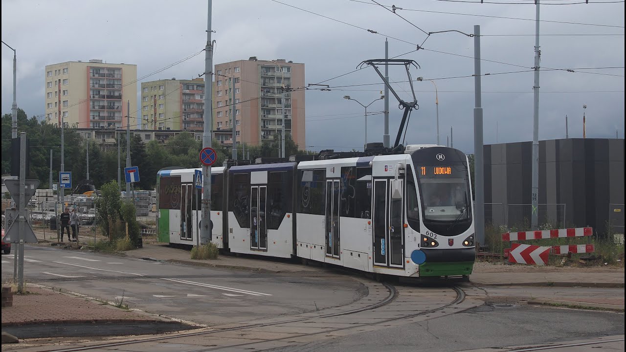 Tramwaje Szczecińskie - Linia 11, Moderus Beta MF15AC #602