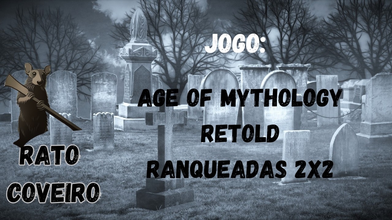 Age of Mythology Retold Ranqueadas 2x2 Jogando de Cronos